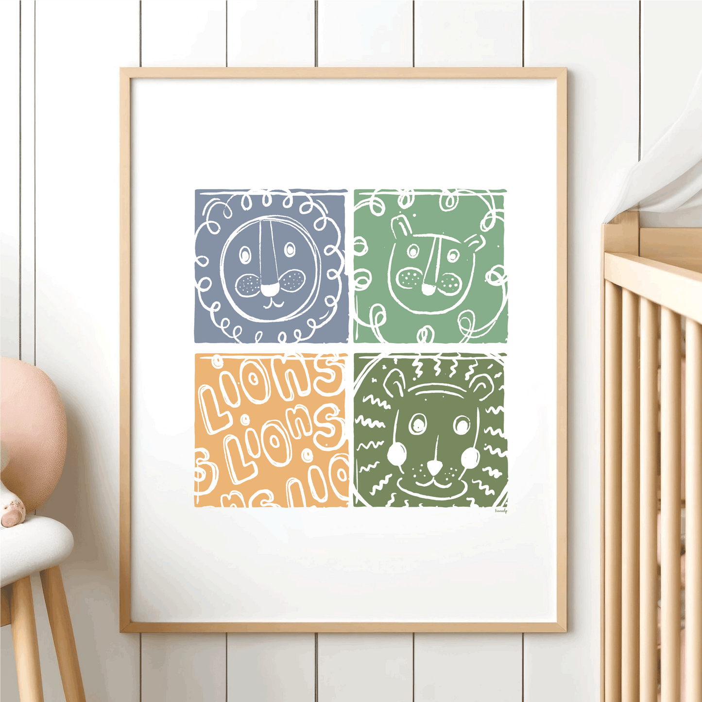 Placement Print Safari